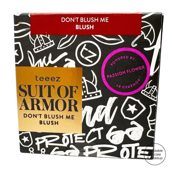 Teeez Cosmetics Suit Of Armor Don't Blush Me Mauve Blusher in Mauve - Picture 1 of 3